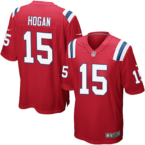 Nike Patriots #15 Chris Hogan Red Alternate Youth Stitched NFL Elite Jersey